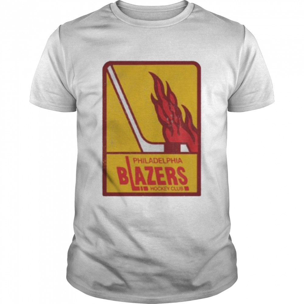 philadelphia Blazers hockey club logo shirt