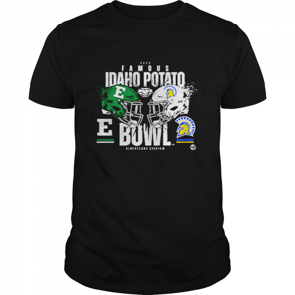 San Jose State Spartans Vs Eastern Michigan Eagles 2022 Famous Idaho Potato Bowl Shirt