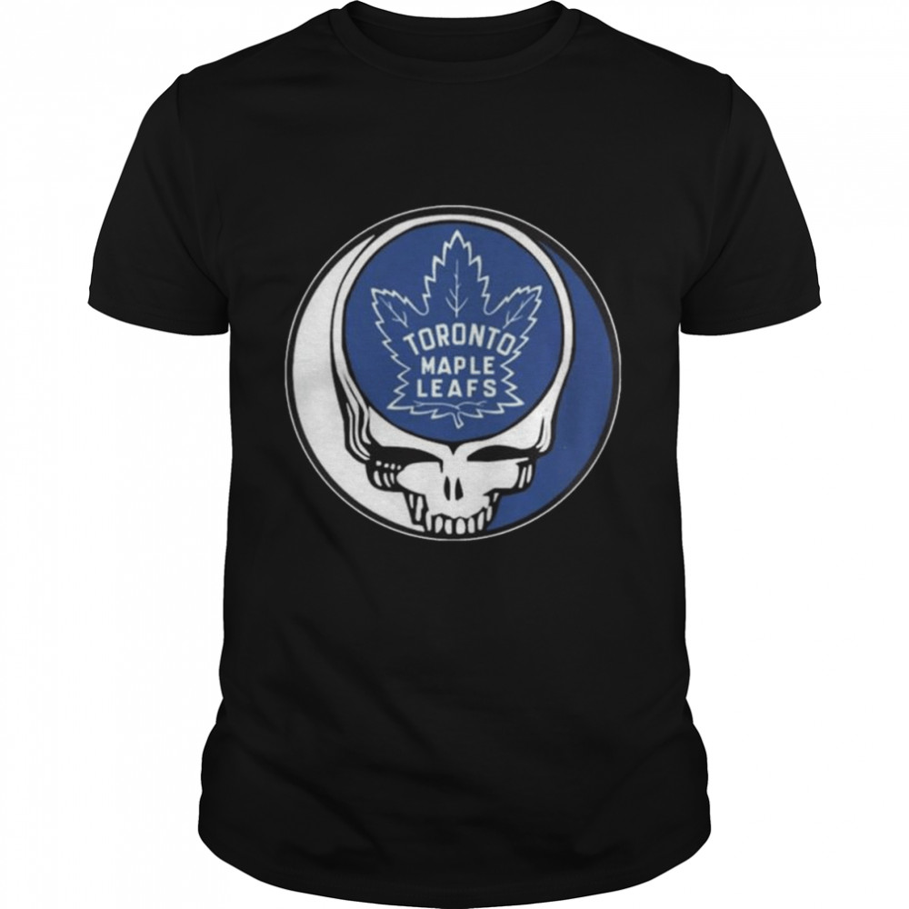 Toronto Maple Leafs Grateful Dead Steal Your Face Hockey NHL Shirt