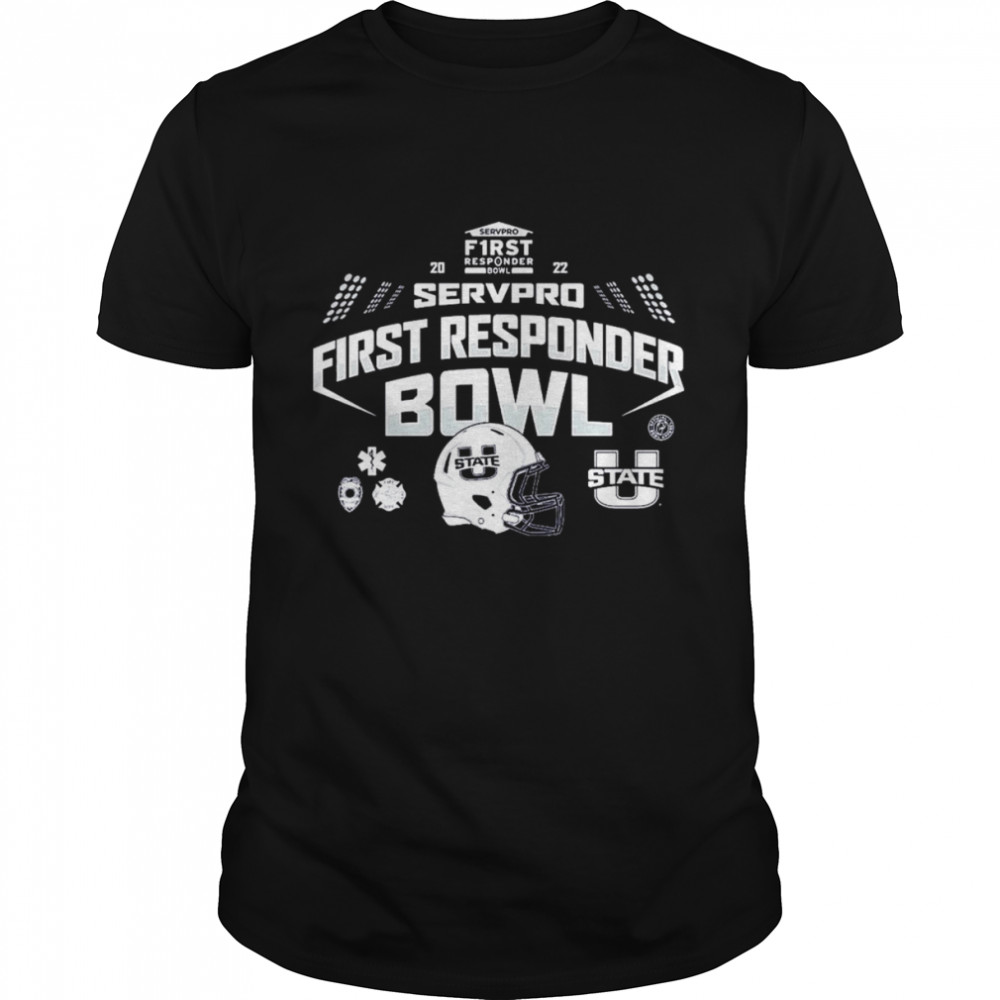 Utah State Aggies 2022 Servpro First Responder Bowl Shirt