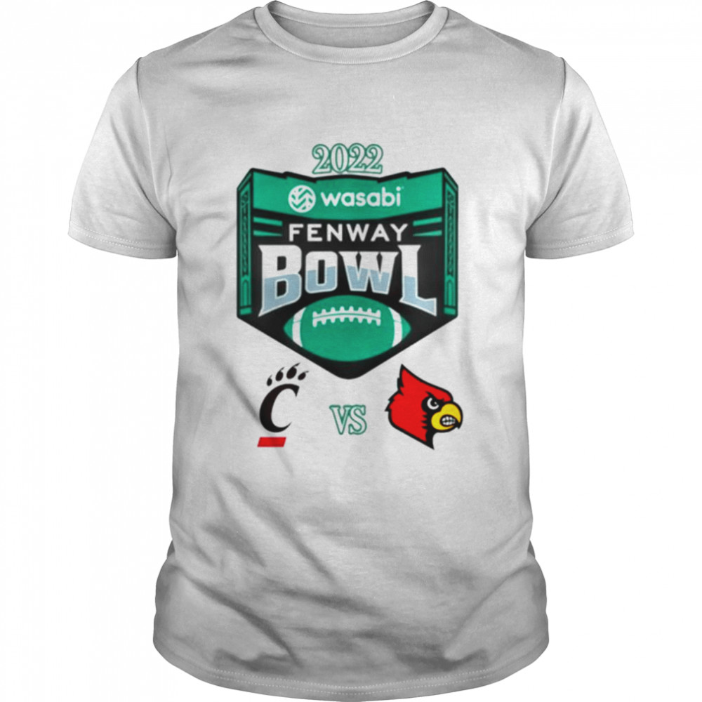 2022 Cincinnati vs Louisville Wasabi Fenway Bowl shirt