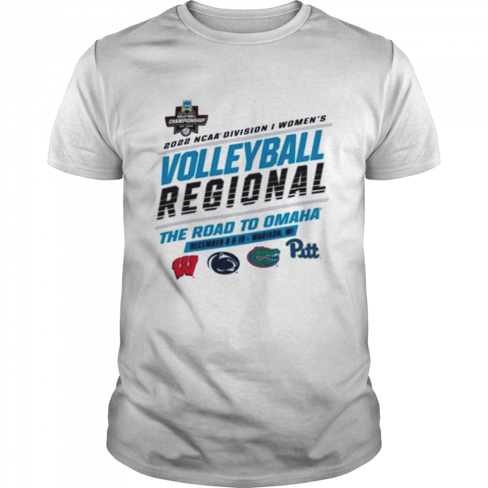 2022 NCAA Division I Women’s Volleyball Regional Wisconsin Shirt