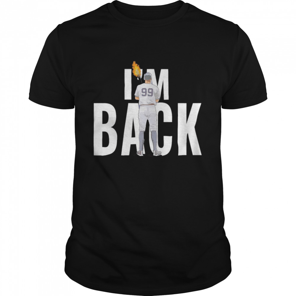 Aaron Judge I’m back shirt