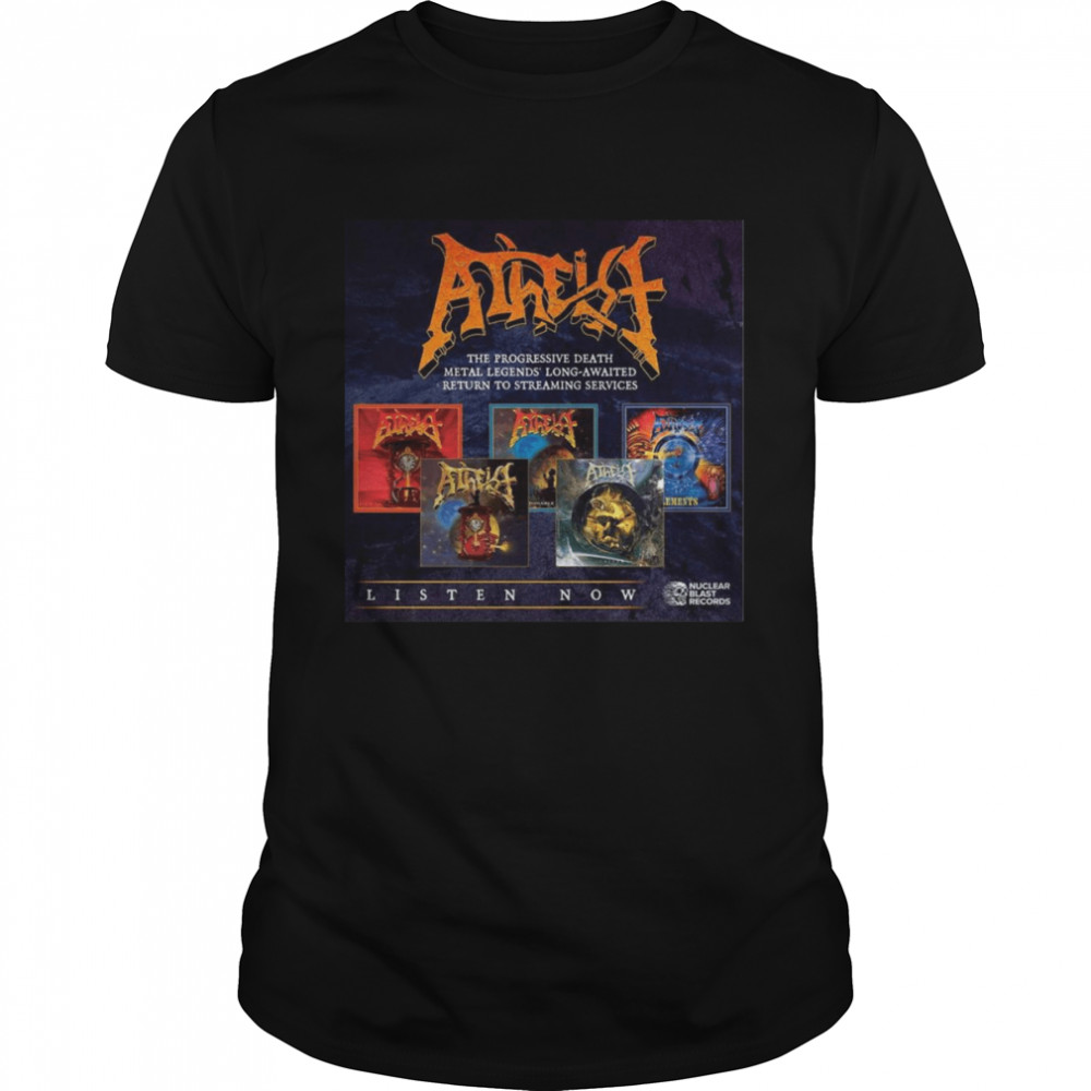 Atheist’s Full Discography Now Streaming Shirt