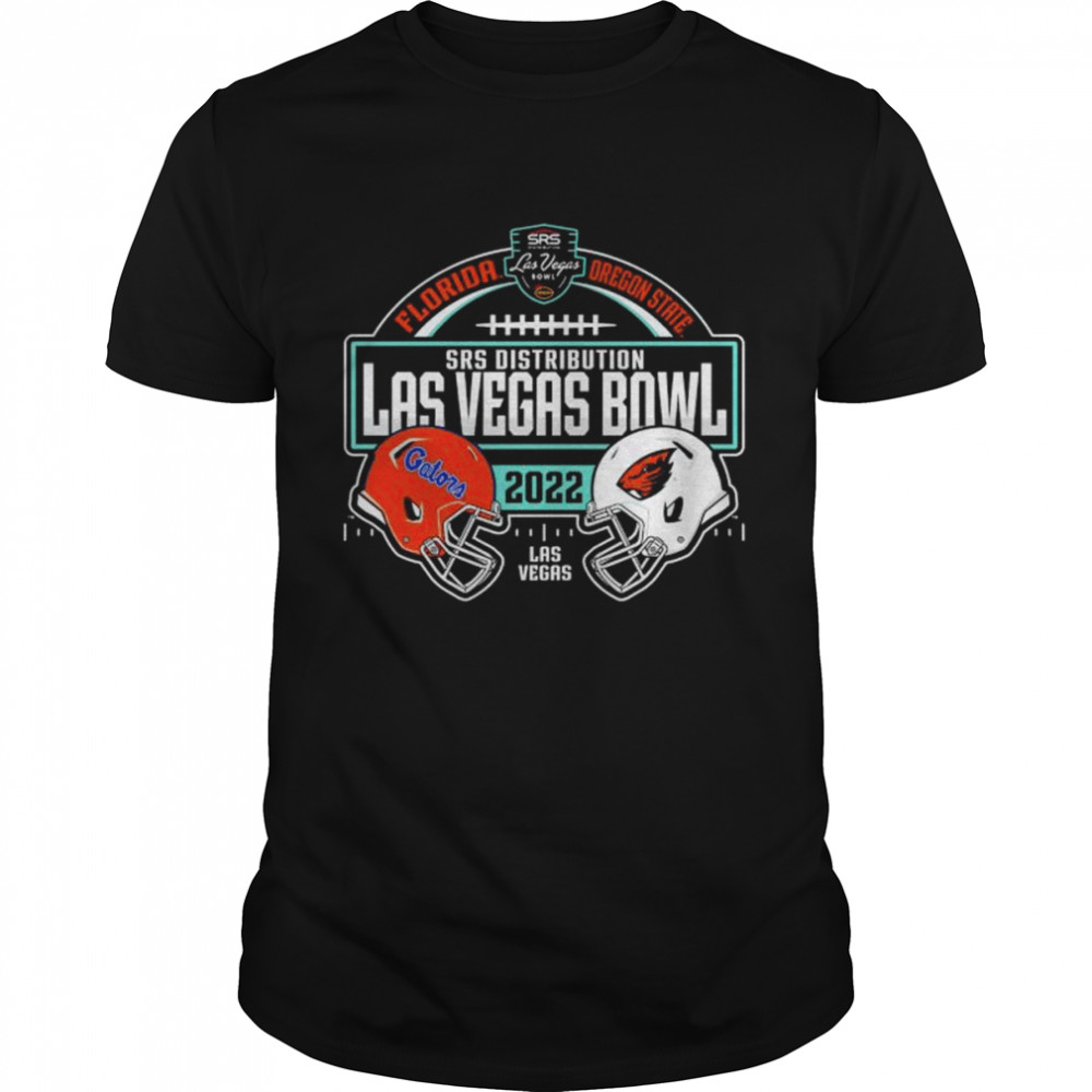 Black oregon state beavers vs florida gators 2022 las vegas bowl matchup shirt