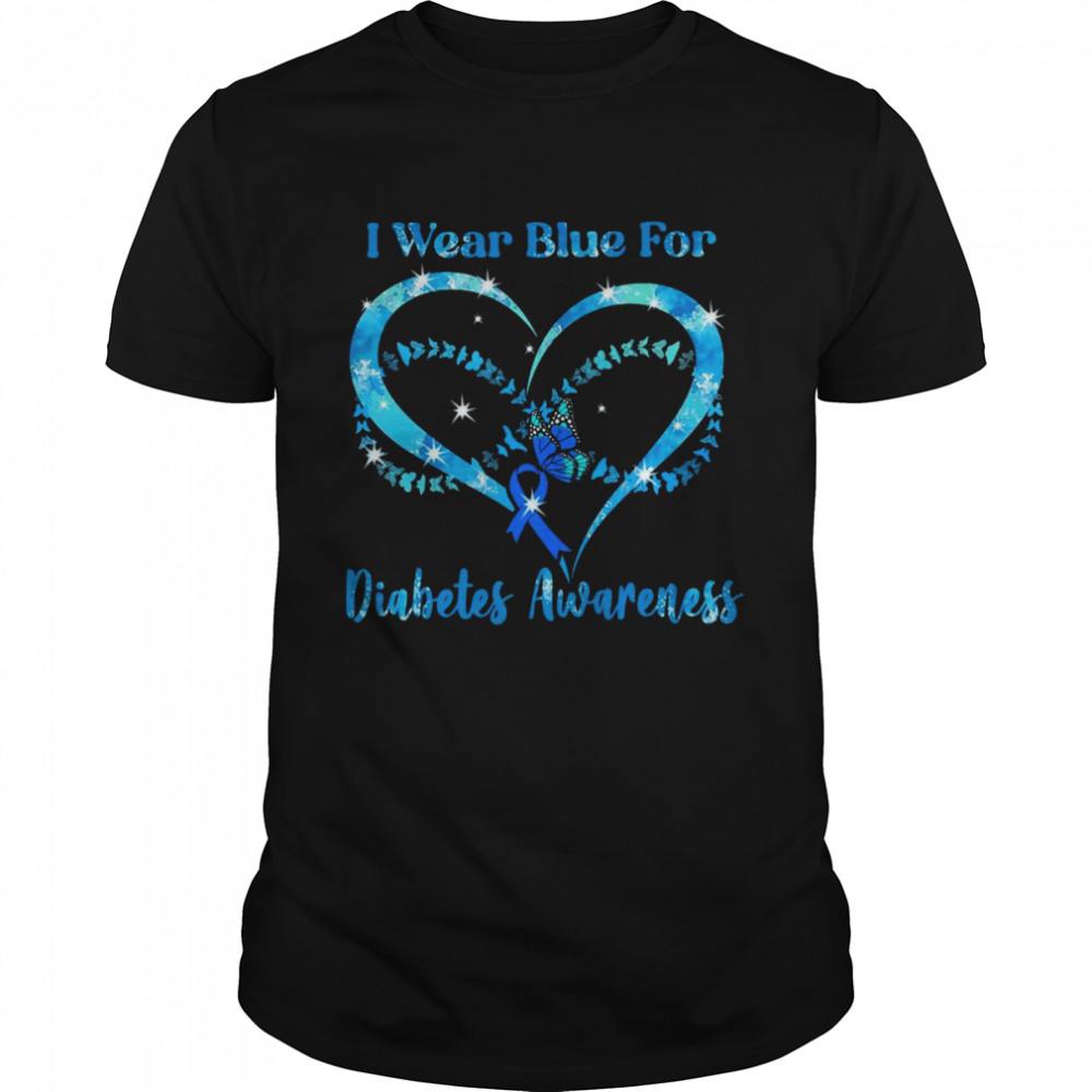 Butterfly Diabetes Shirt