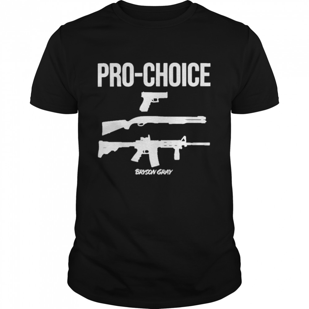 Ccg Bryson Pro Choice Guns Bryson Gray shirt