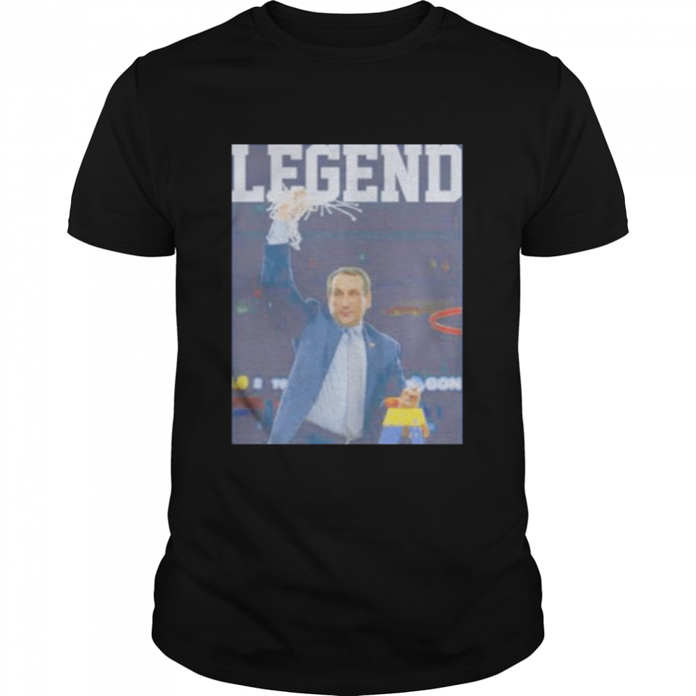 coach Mike Krzyzewski legend shirt