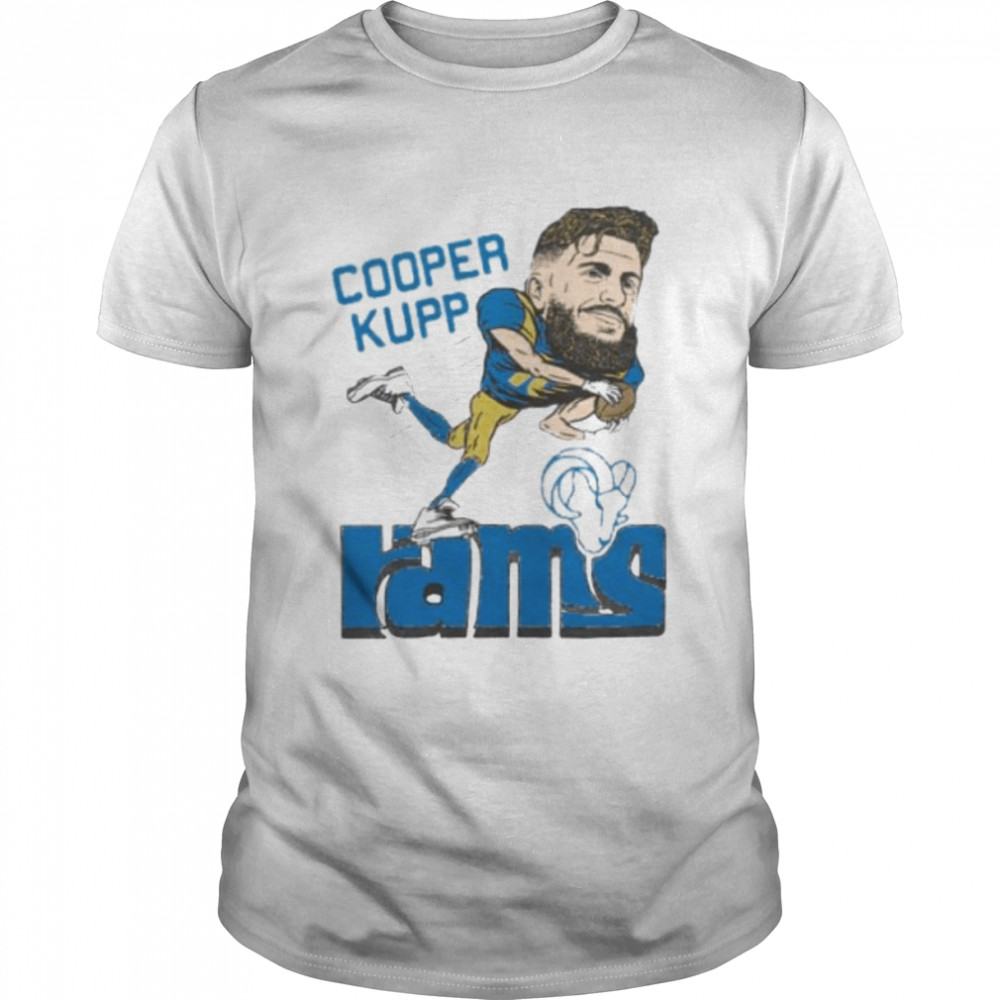 cooper Kupp Los Angeles Rams caricature shirt