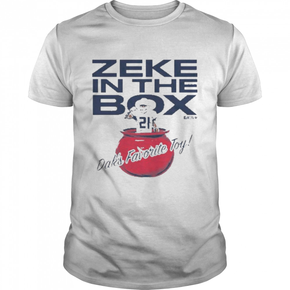 Ezekiel Elliott & Dak Prescott Zeke In The Box Shirt