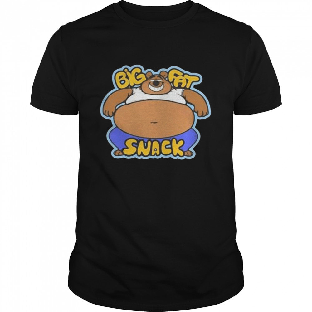 Fat Bear Small Chair Big Fat Snack Shirt