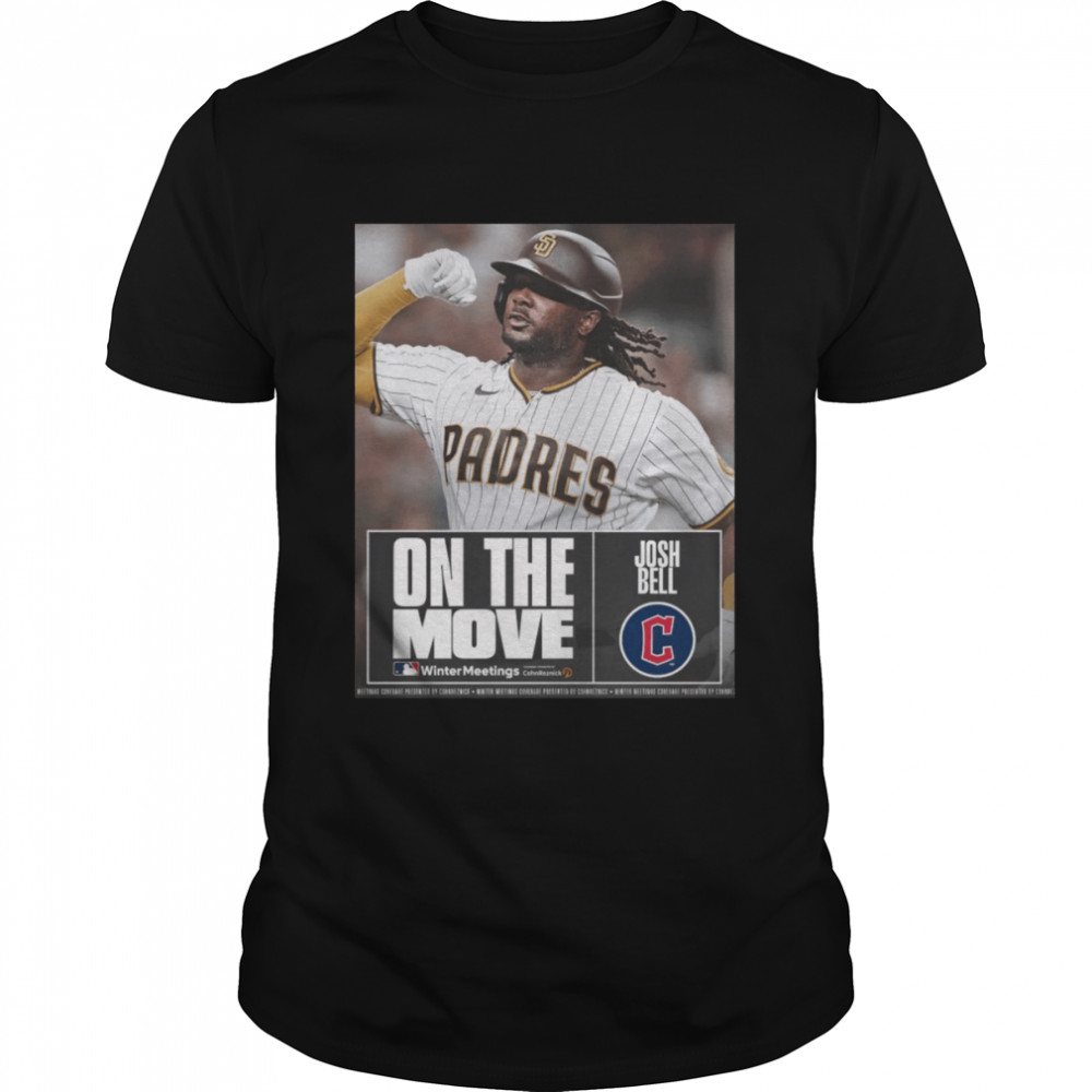 Josh Bell on the move winter meetings shirt