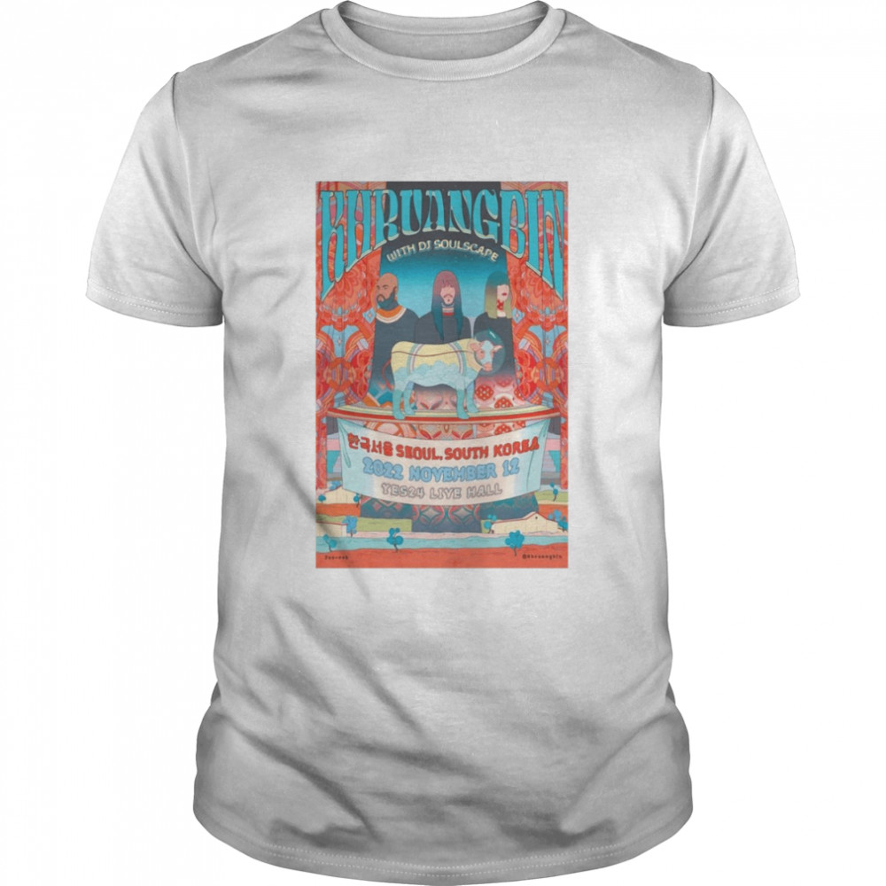 Khruangbin Yes24 Seoul South Korea November 12 Shirt