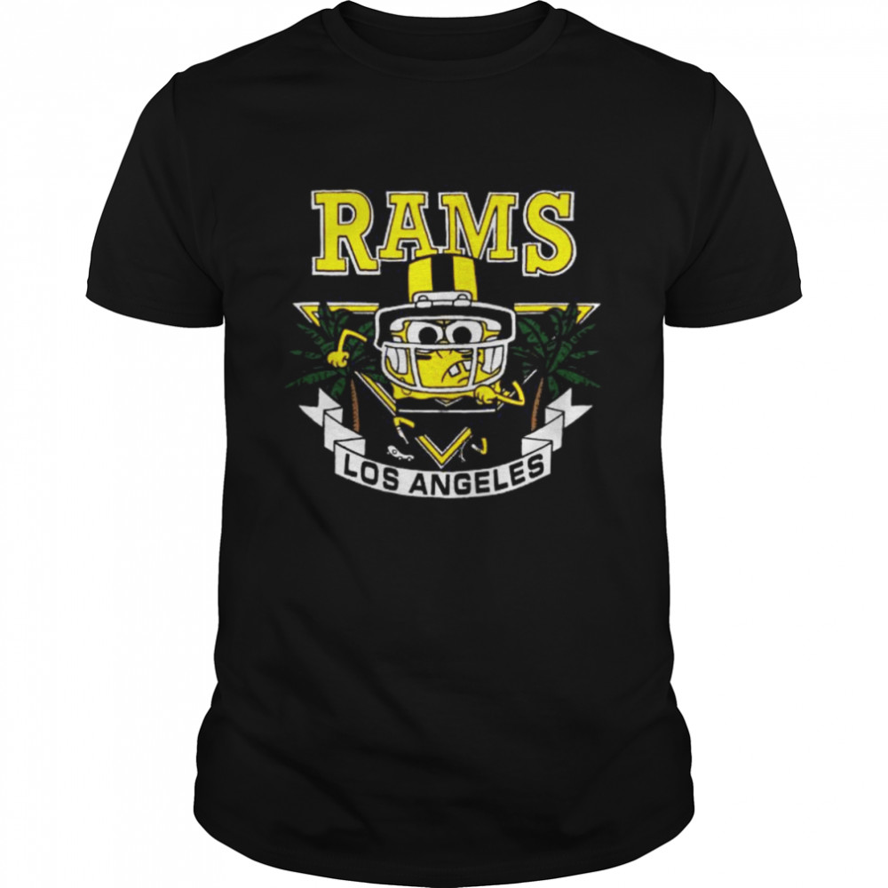 Los angeles rams homage x spongebob 2022 shirt