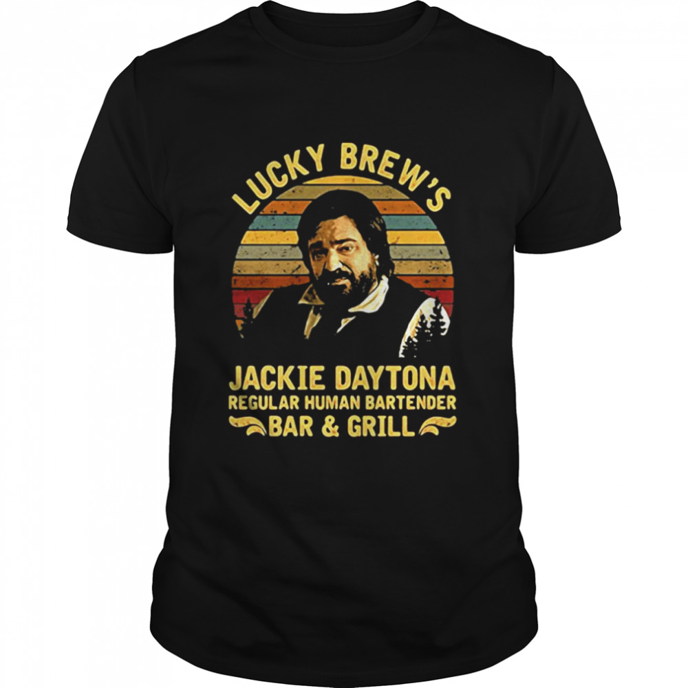 Lucky Brew Jackie Bar And Grill Vintage Bootleg What We Do In The Shadows shirt