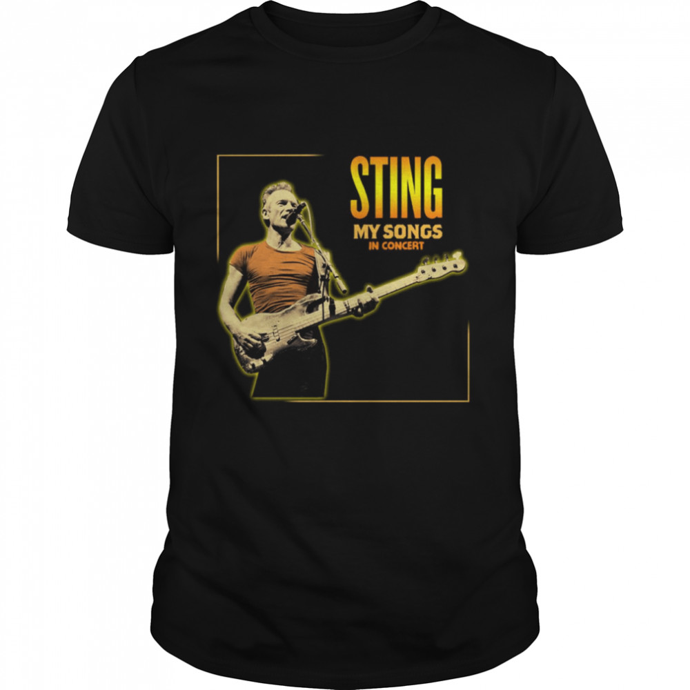 My Song Tour Gordon Matthew Sting shirt