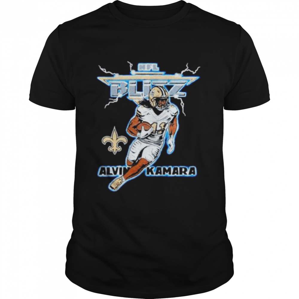 nFL Blitz Alvin Kamara New Orleans Saints shirt