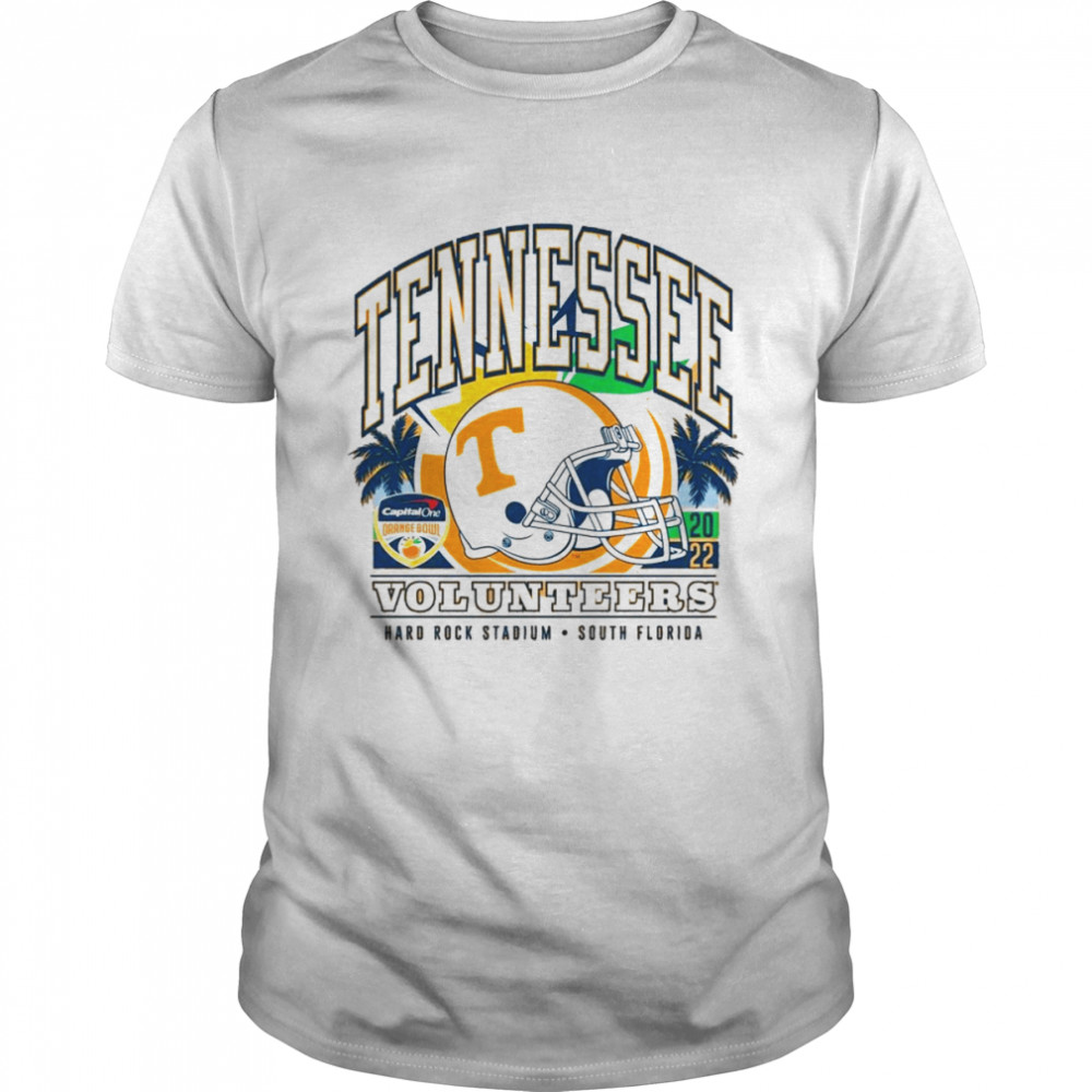 Tennessee Volunteers 2022 Orange Bowl Arch Helmet shirt