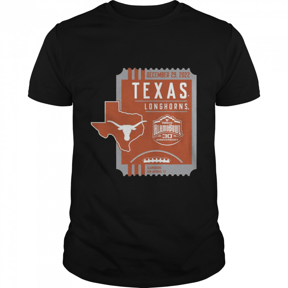 Texas Longhorns 2022 Valero Alamo Bowl Bound shirt