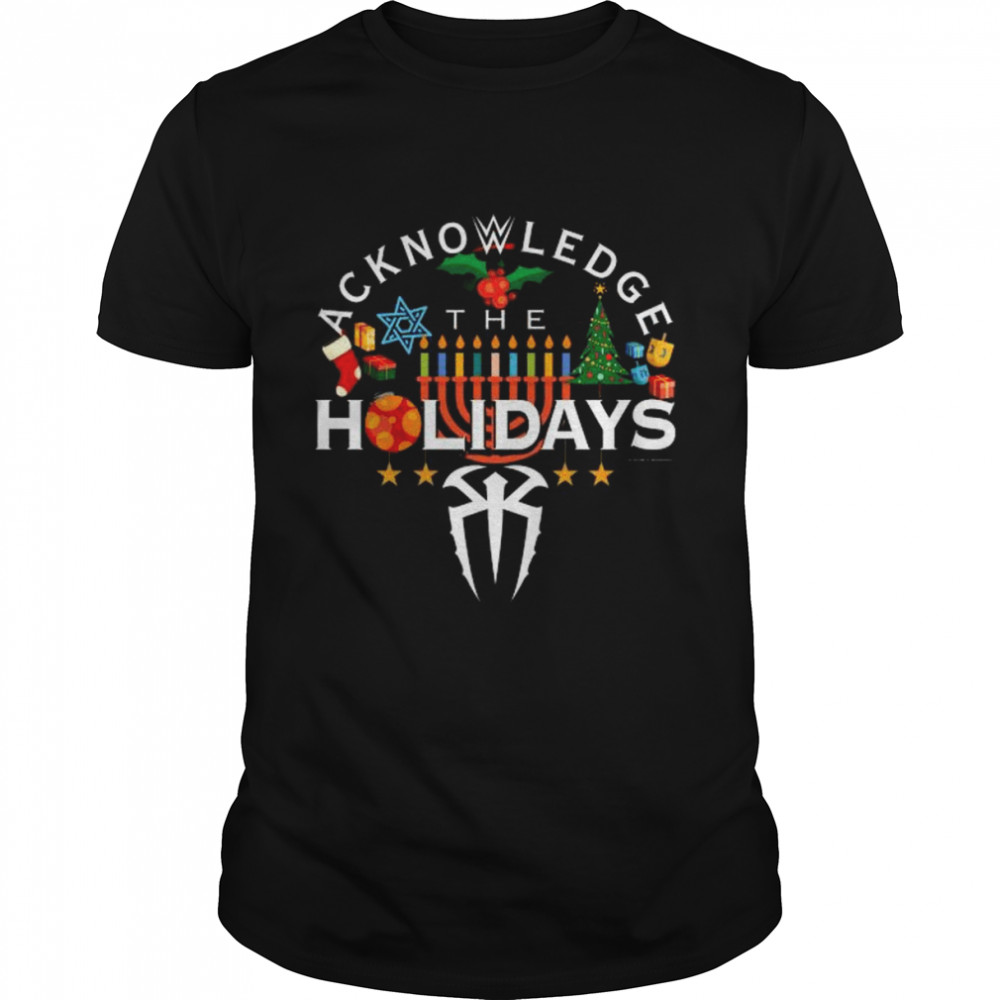 The bloodline acknowledge the holidays 2022 merry Christmas shirt