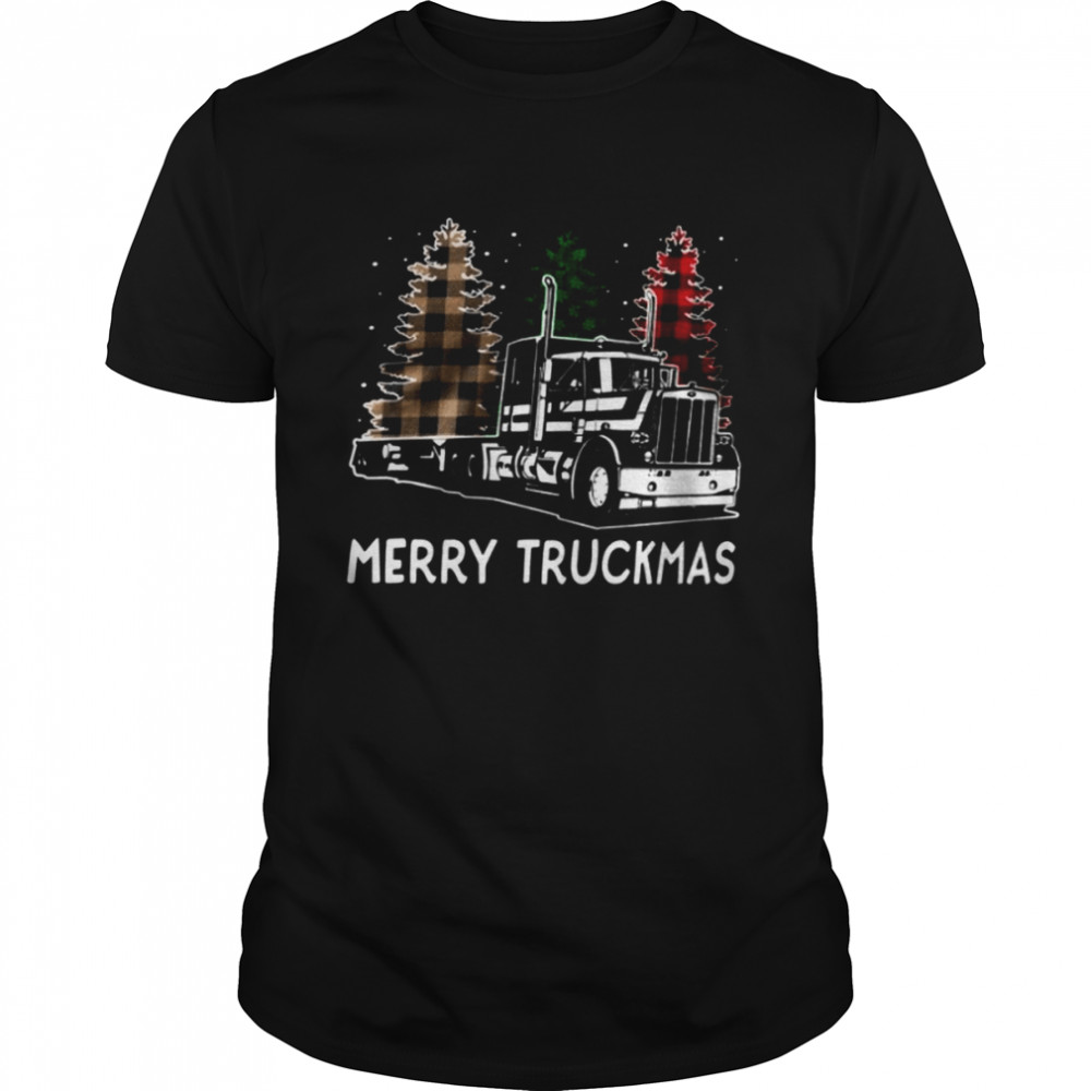 Trucker Christmas Shirt