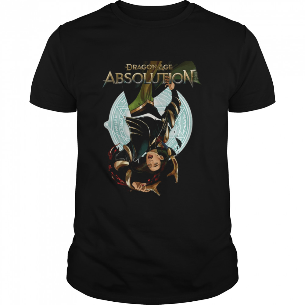 Upside Down Dragon Age Absolution shirt