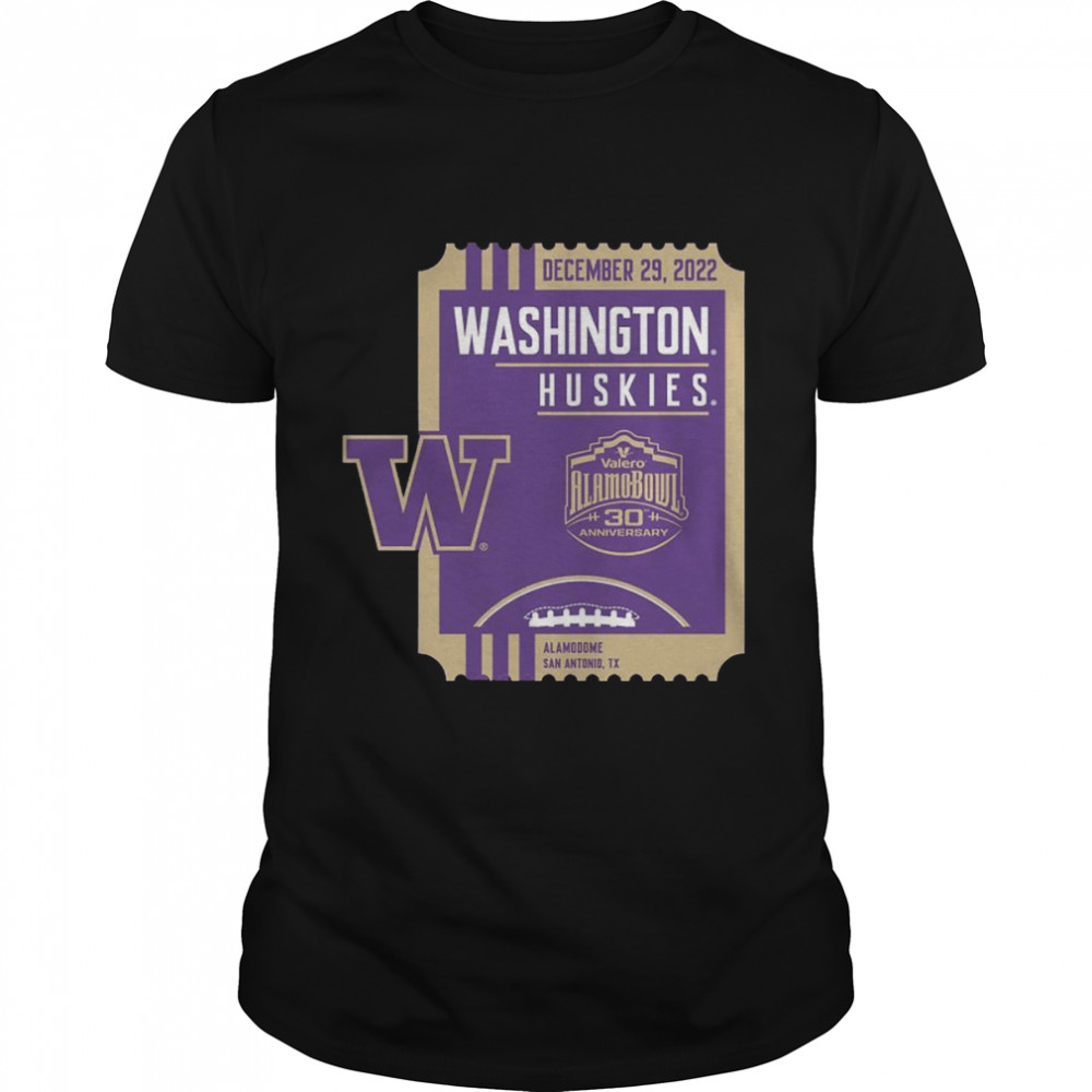 Washington Huskies 2022 Valero Alamo Bowl Bound shirt