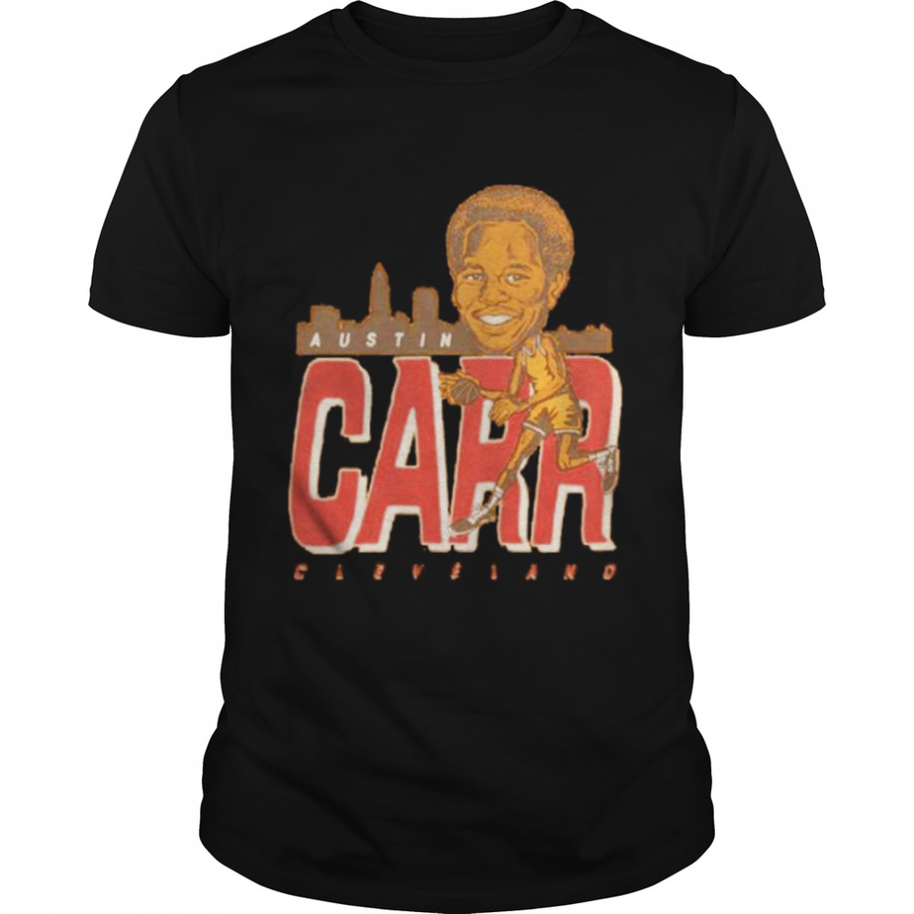austin Carr Cleveland Cavaliers caricature shirt