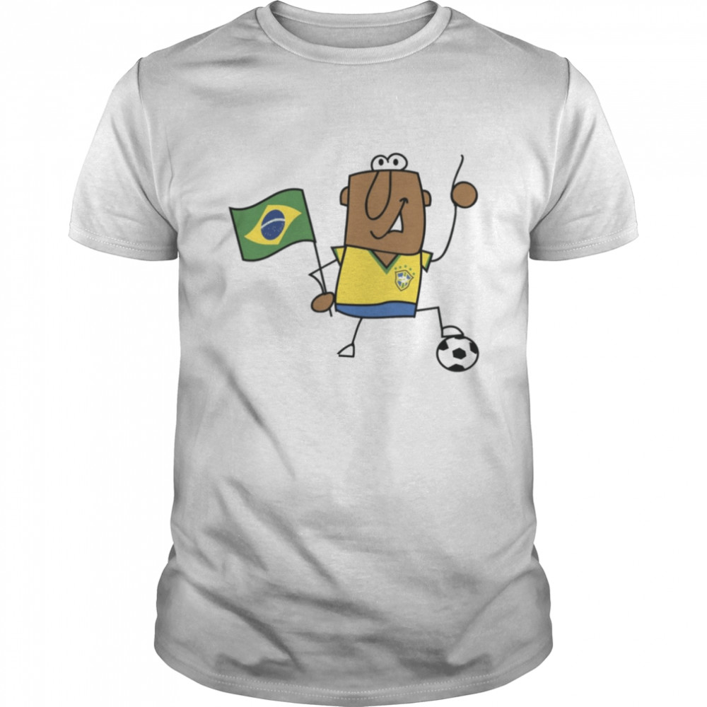 For Football Lovers Keep Calm And Support Brazil shirt
