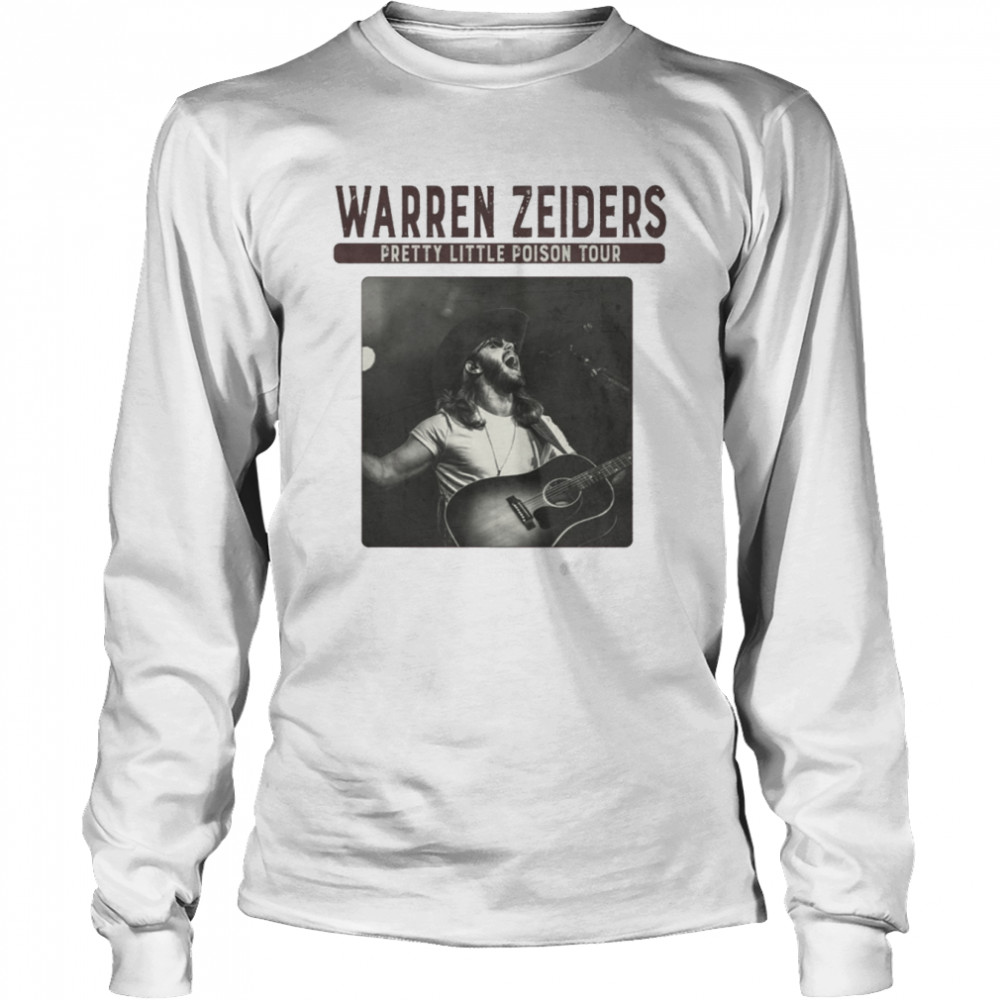 Pretty Little Poison Tour Warren Zeiders shirt Long Sleeved T-shirt