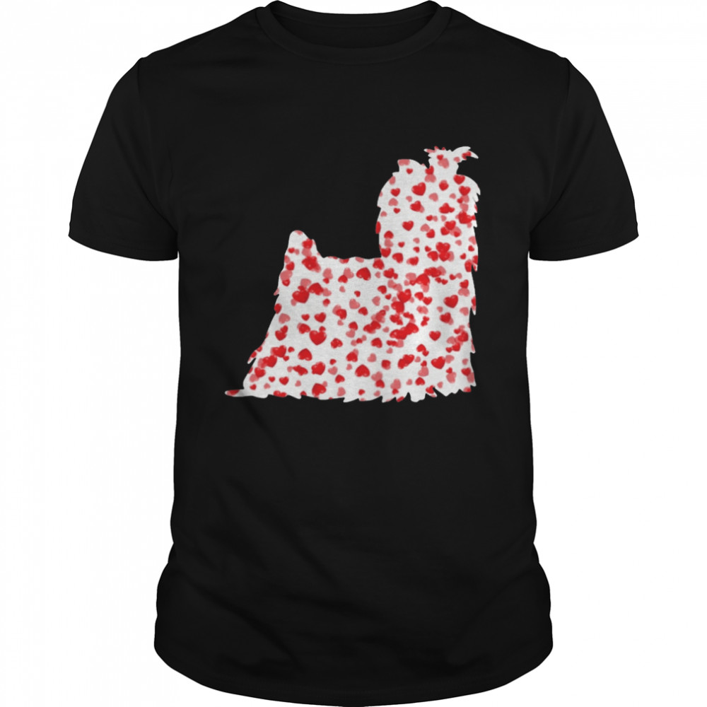 Tiny Hearts Yorkshire Terrier T-Shirt