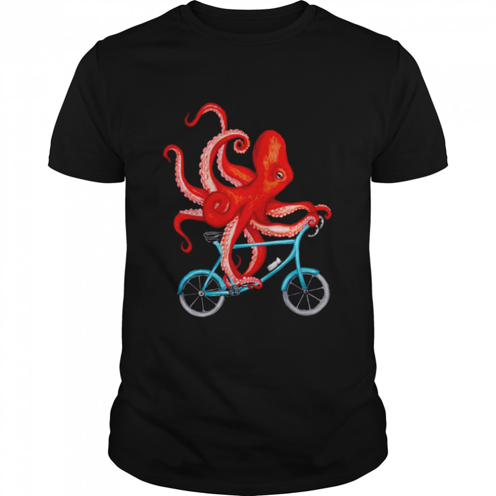 Cycling Octopus Relaxed Fit shirt