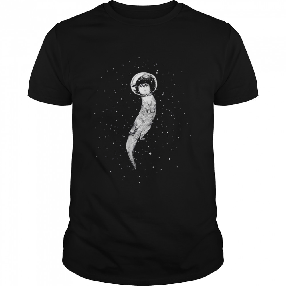 Drifting In Otter Space White shirt