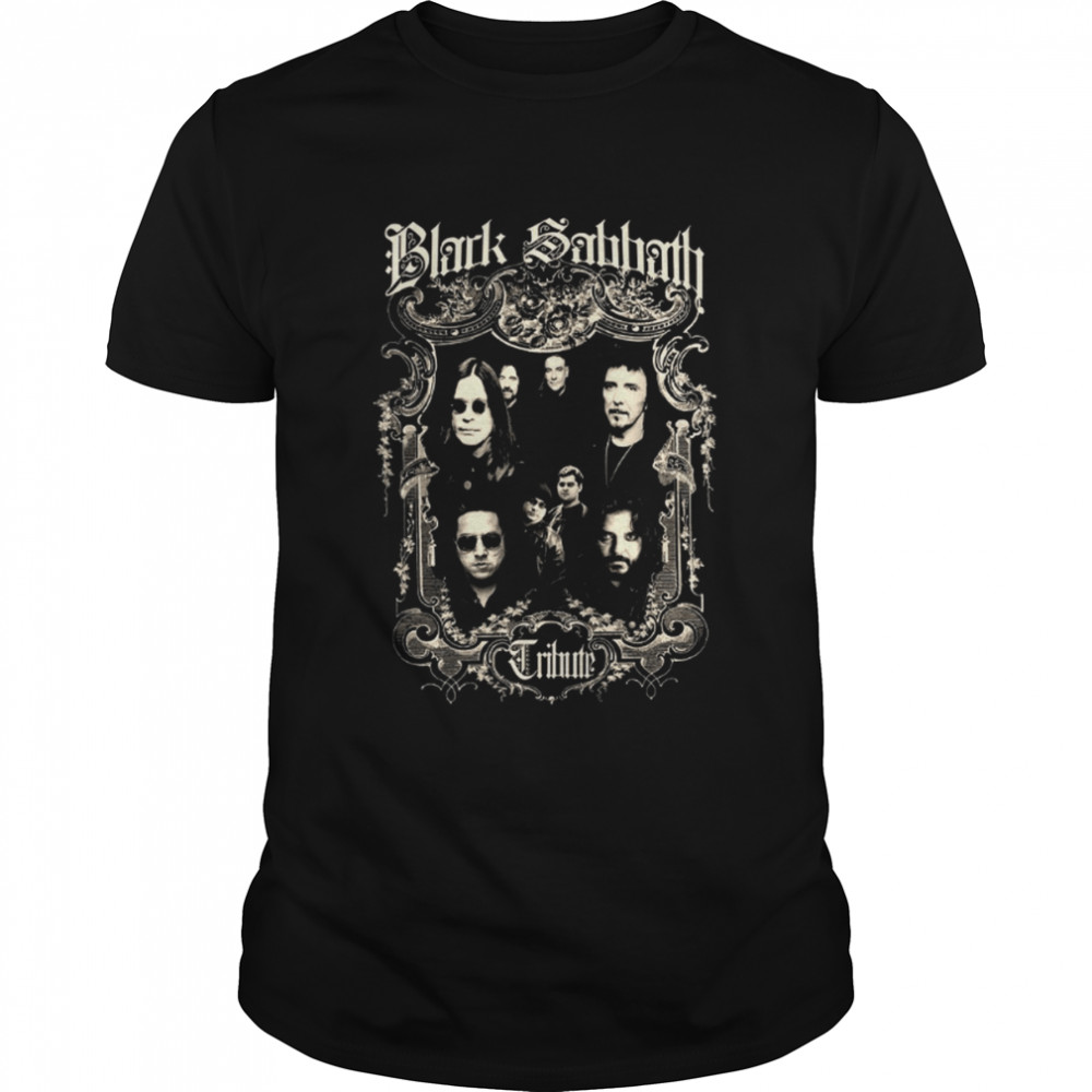 Black Sabbath Tribute Band Design Members shirt