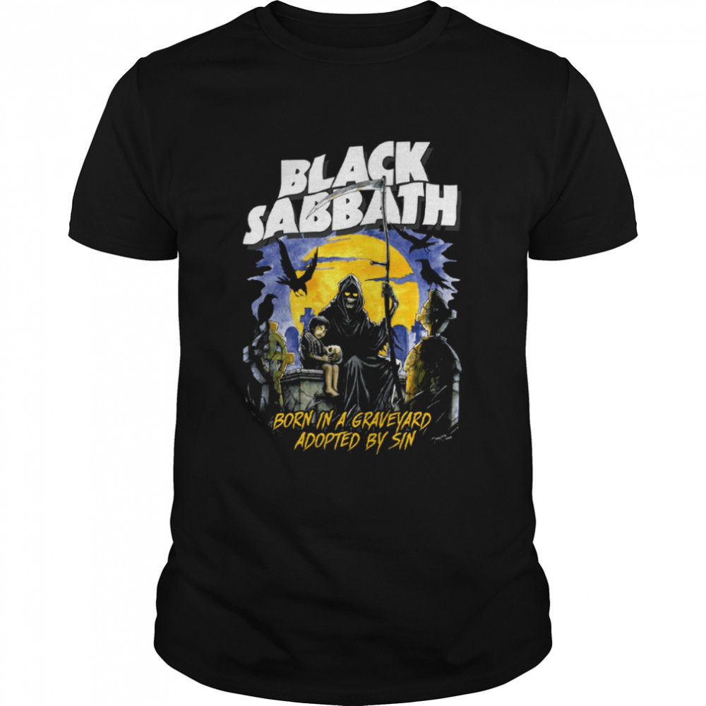 Born In A Graveyard Black Sabbath shirt