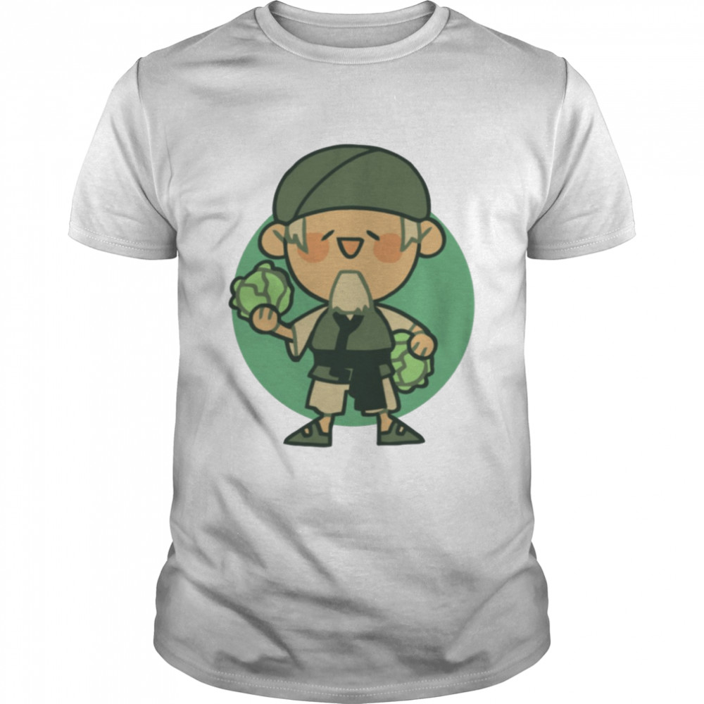 Cabbage Guy Chibi Anime shirt