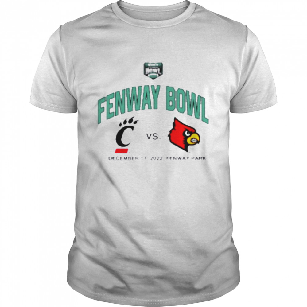 Cincinnati vs louisville football 2022 fenway bowl dueling shirt