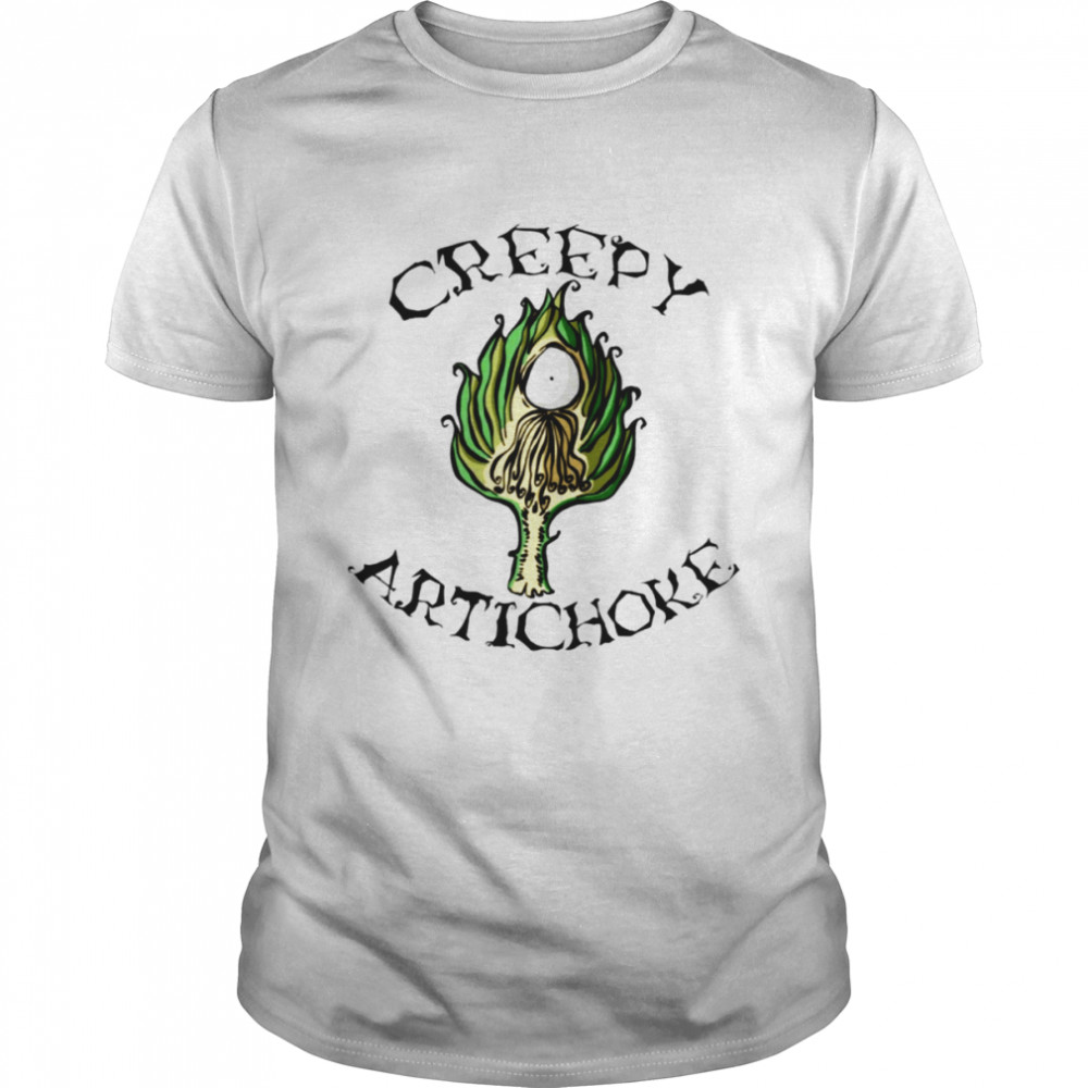 Creepy Artichoke Funny Design shirt