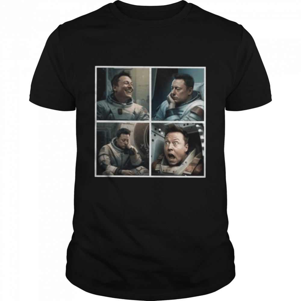 Eze3d Elon Musk In Space T-Shirt