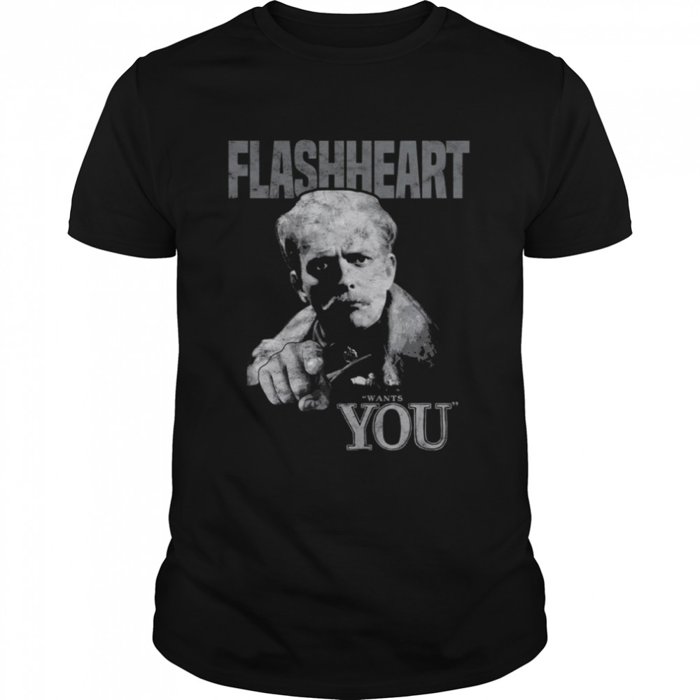 Flashheart Wants You The Gonies shirt