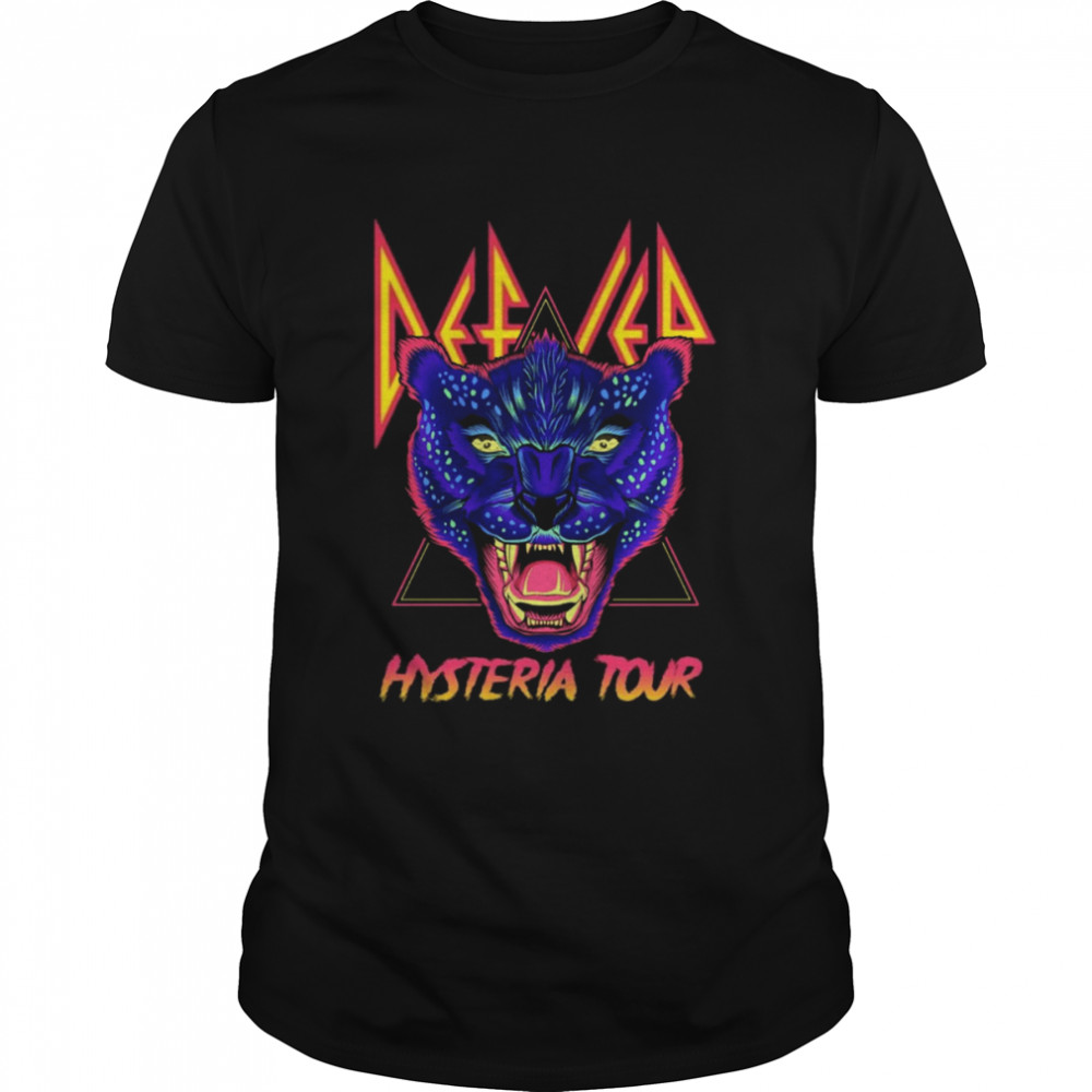 Hysteria Tour Of Def Leppard Vintage shirt