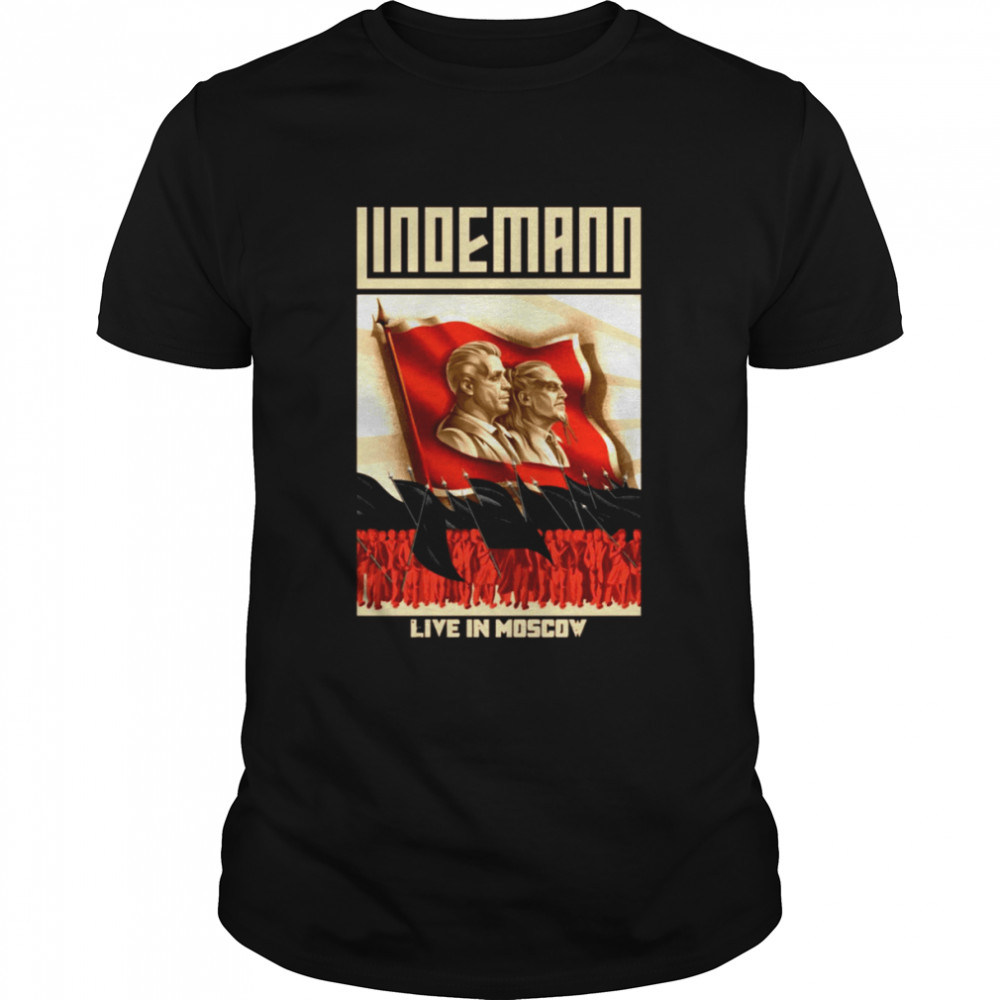 Live In Moscow Lindemann Band shirt