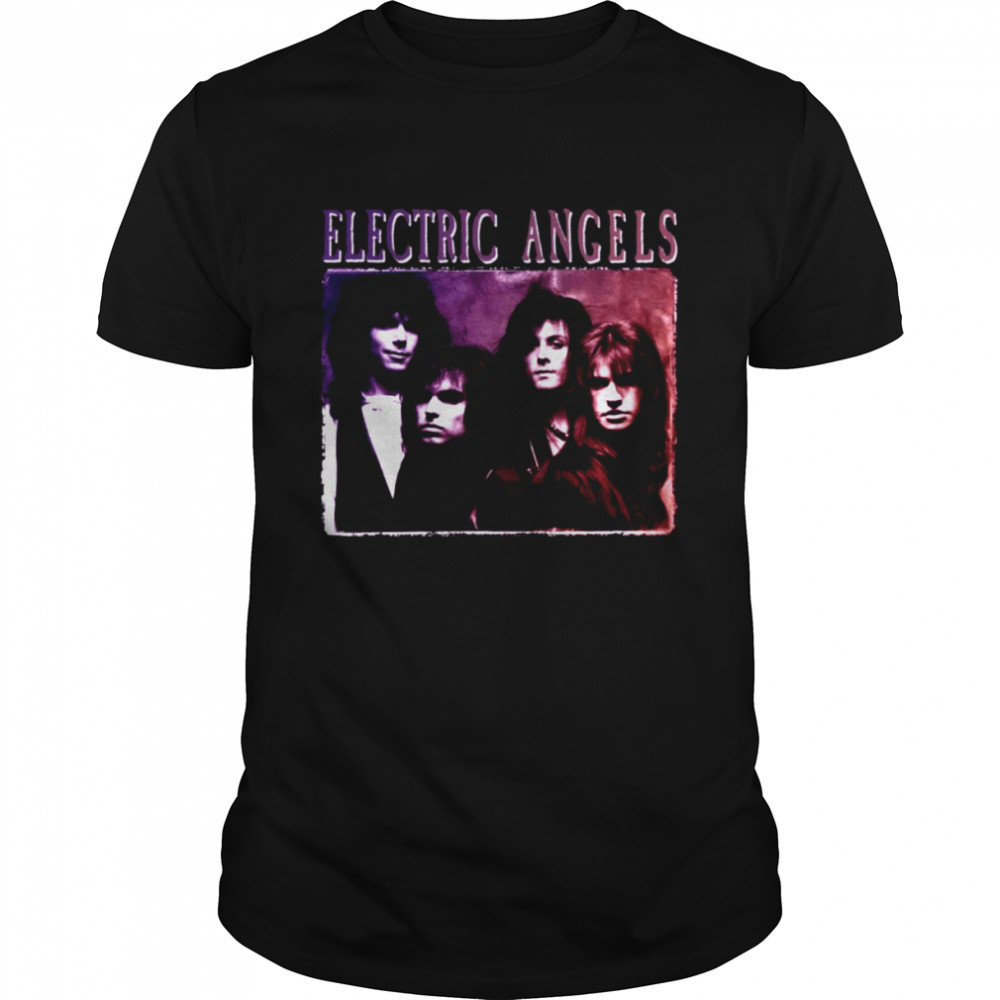 Members Of Electric Angels Rock Band Graphic shirt