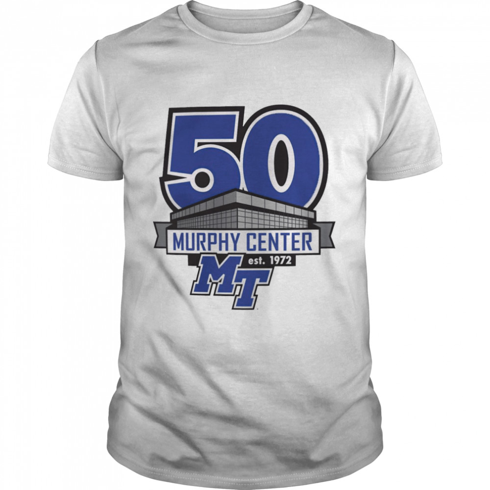 MTSU Blue Raiders Murphy Center 50th Anniversary shirt