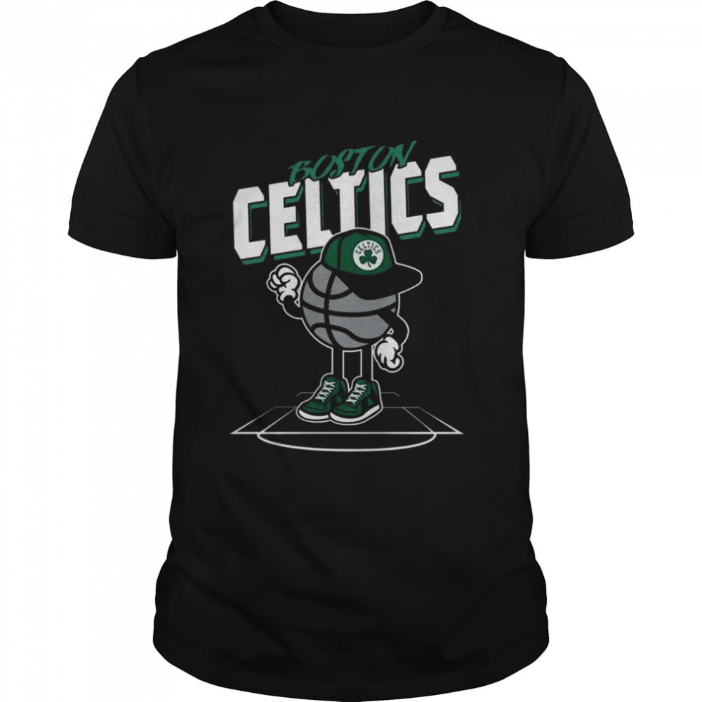 NBA Toddler Boston Celtics Black Mr. Dribble Shirt