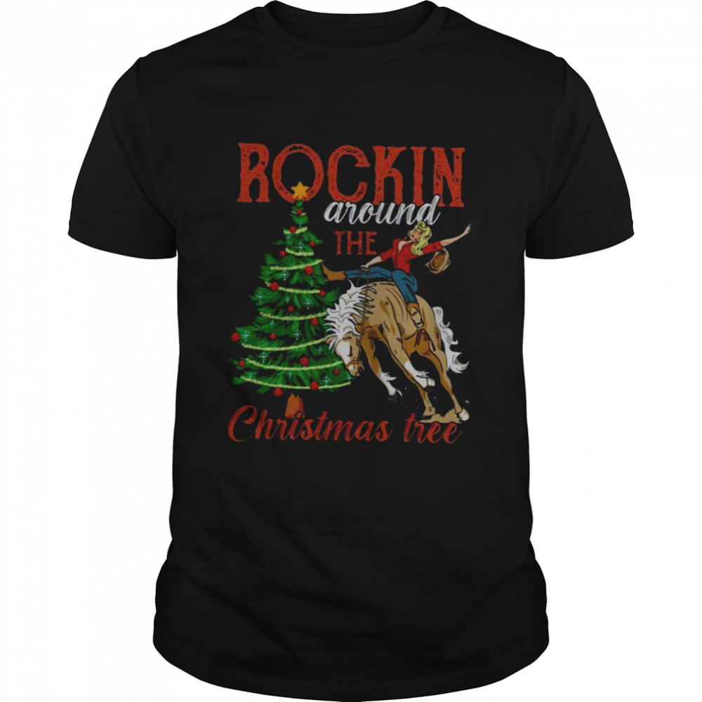 Riding Horse Christmas Shirt