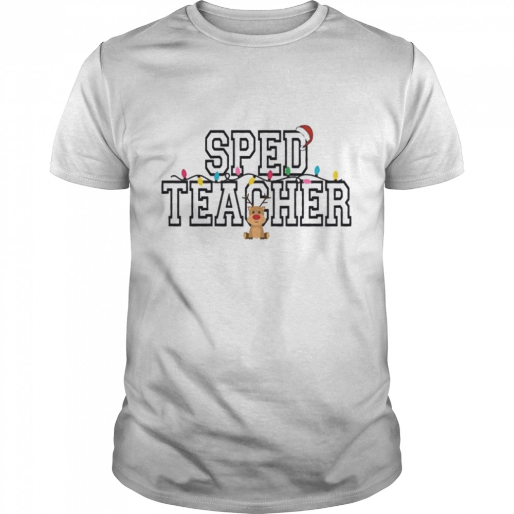 Special Education Teacher Christmas Shirt