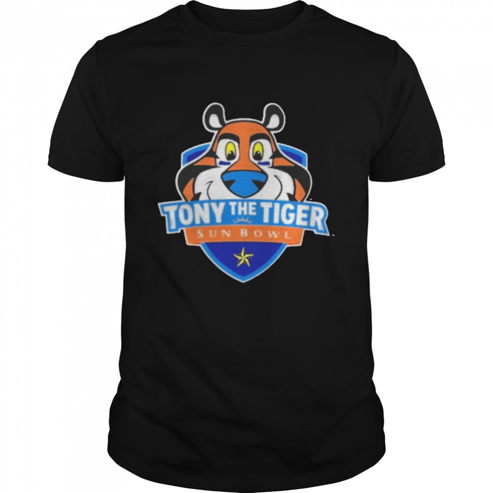 Tony the tiger sun bowl 2022 logo T-shirt