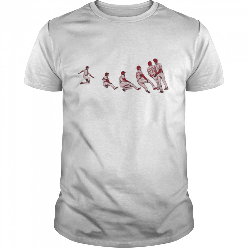 Turner slide philadelphia phillies T-shirt