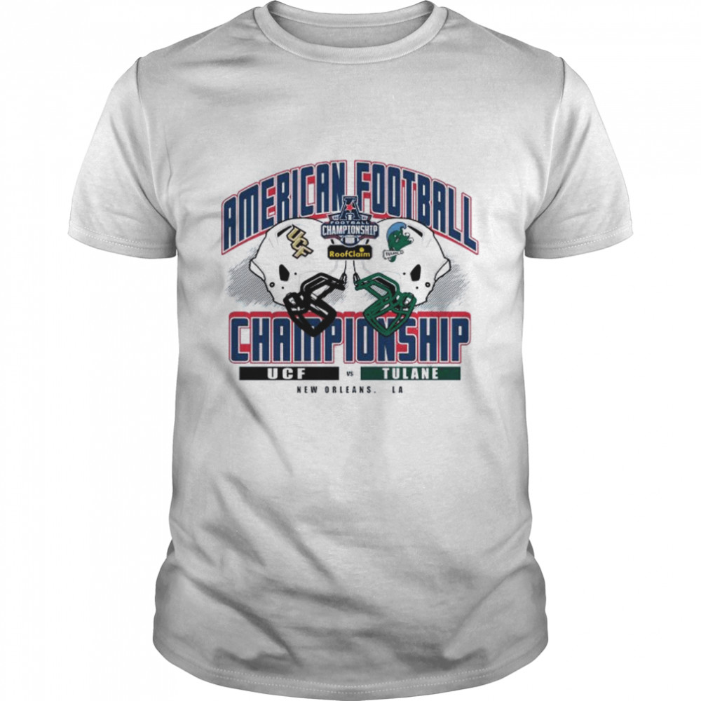 UCF Knights Vs Tulane Green Wave American Football Championship 2022 t-shirt